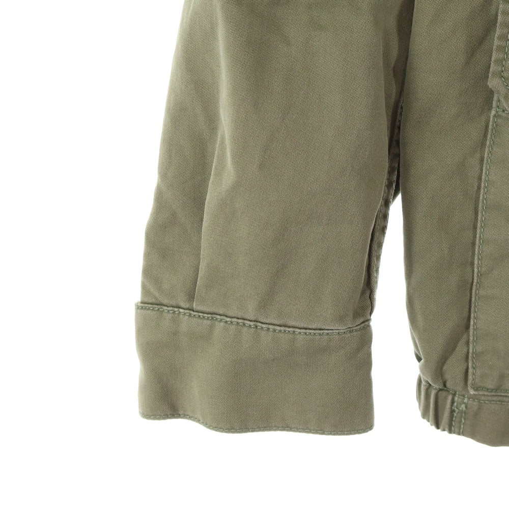 HYSTERIC GLAMOUR(ヒステリックグラマー) ワッペン ミリタリージャケット カーキ 0213AB08