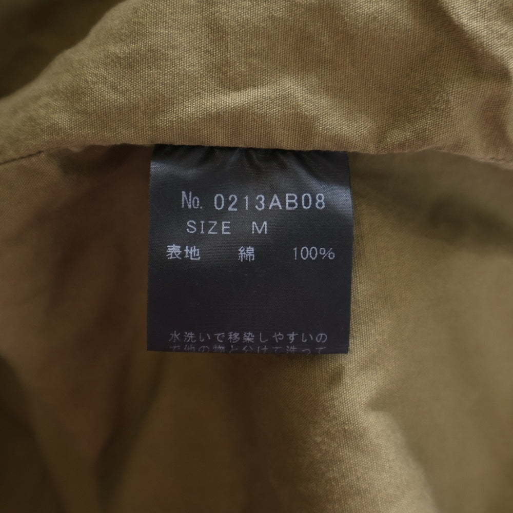 HYSTERIC GLAMOUR(ヒステリックグラマー) ワッペン ミリタリージャケット カーキ 0213AB08