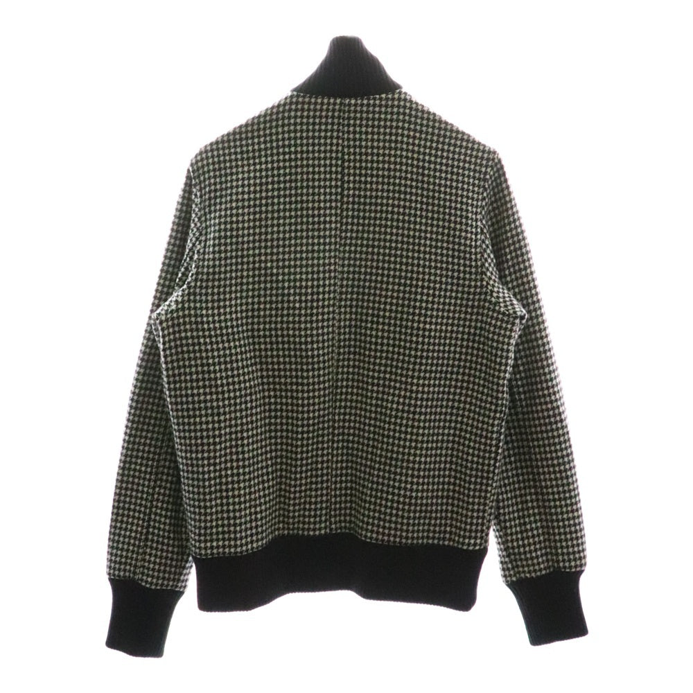 Paul Smith(ポールスミス) 千鳥格子 ウール ジップアップ ジャケット ブルゾン ホワイト/ブラック 427G/813