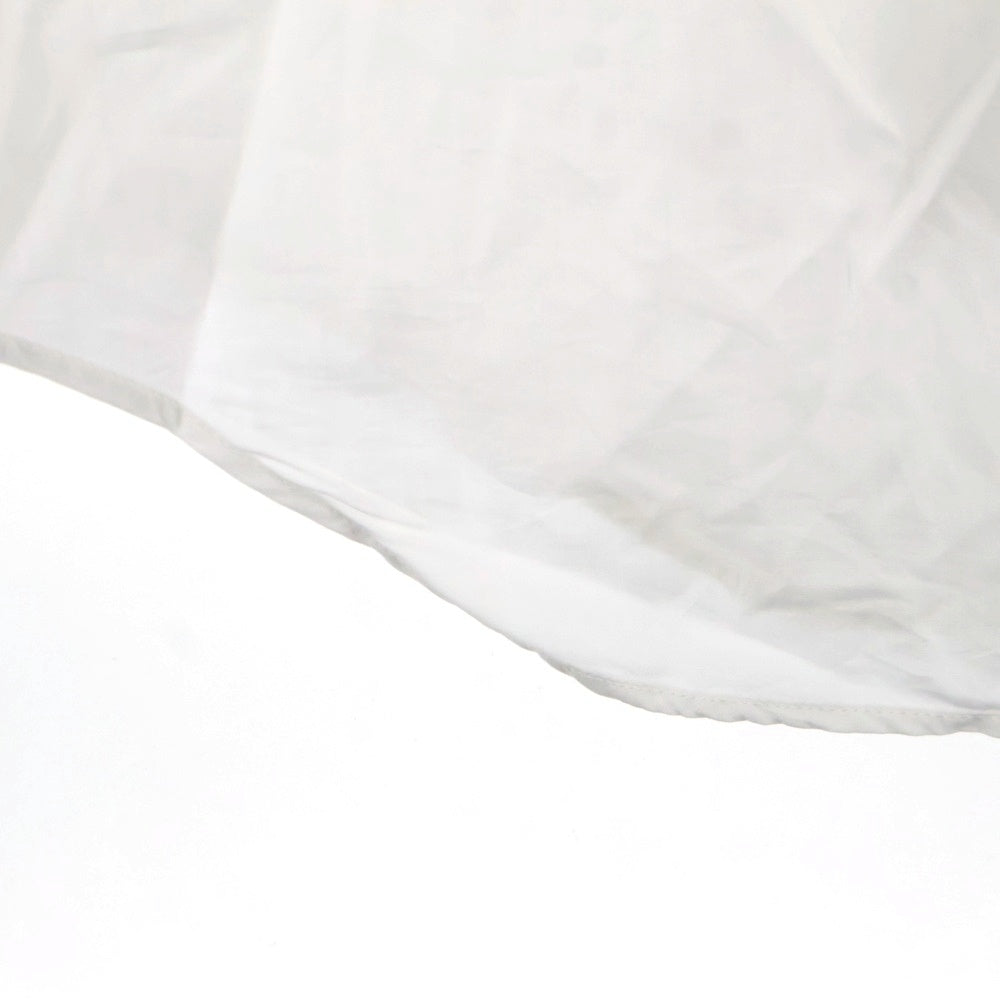 THOM BROWNE(トムブラウン) 袖トリコロール ボタンダウン 長袖シャツ ホワイト