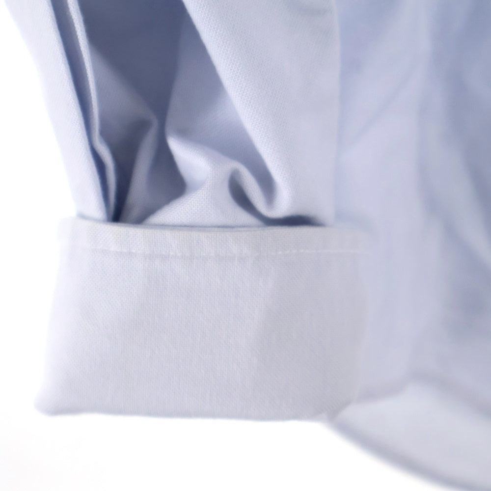 THOM BROWNE(トムブラウン) 4BAR ストライプ ボタンダウン 長袖シャツ ブルー