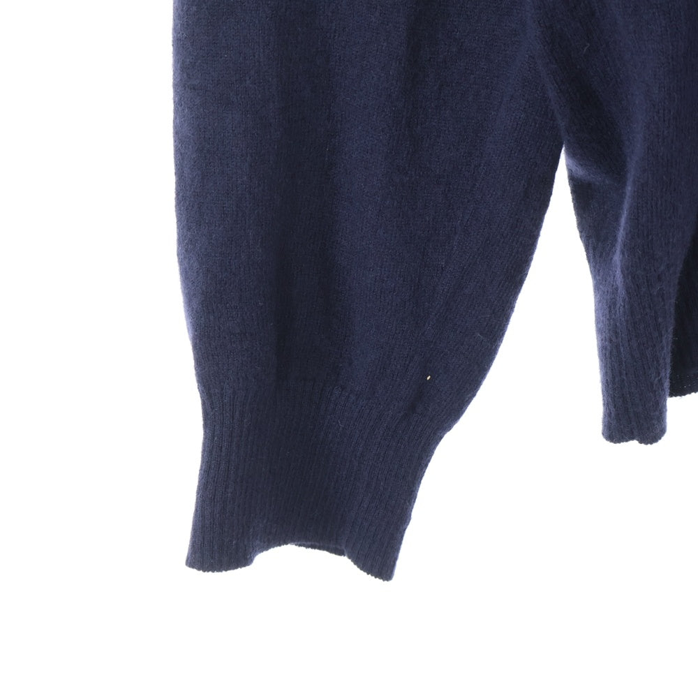 Maison Margiela 14(メゾンマルジェラ) 16AW Elbow Patch Crewneck Knit エルボーパッチ ウール ニット セーター ネイビー S30HA0903 S15750