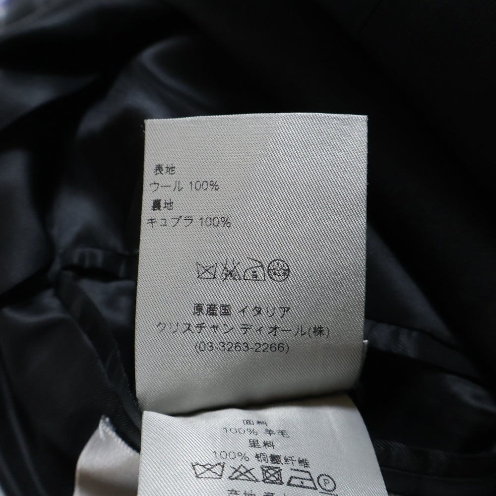 Dior HOMME(ディオールオム) 2B ウール テーラードジャケット ブラック 163C217A1559