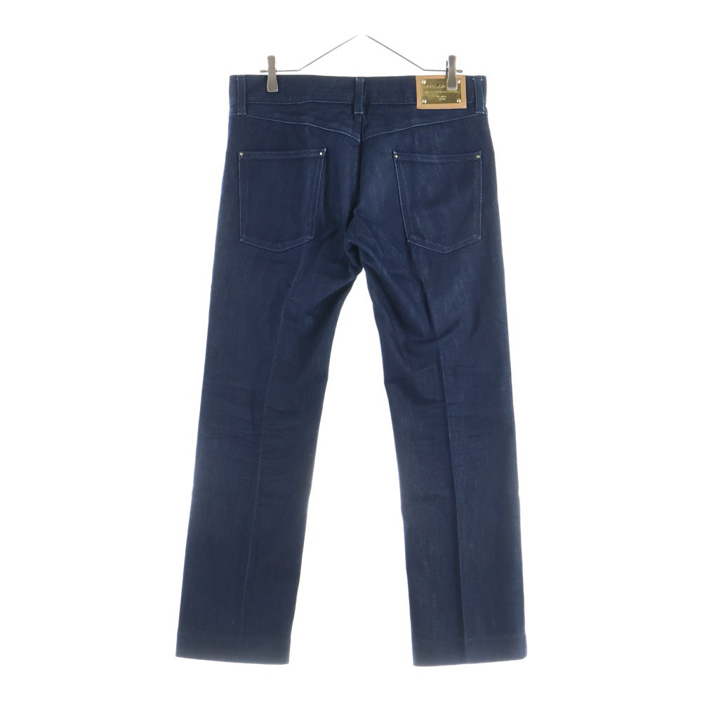 DOLCE & GABBANA(ドルチェアンドガッバーナ) ロゴプレート ストレッチ スキニー デニムパンツ インディゴ G3S2TD