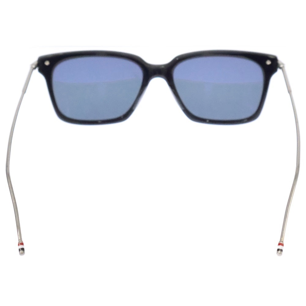 THOM BROWNE(トムブラウン) カラーレンズ ウェリントンフレーム サングラス アイウェア メガネ 眼鏡 ネイビー/シルバー TB-701