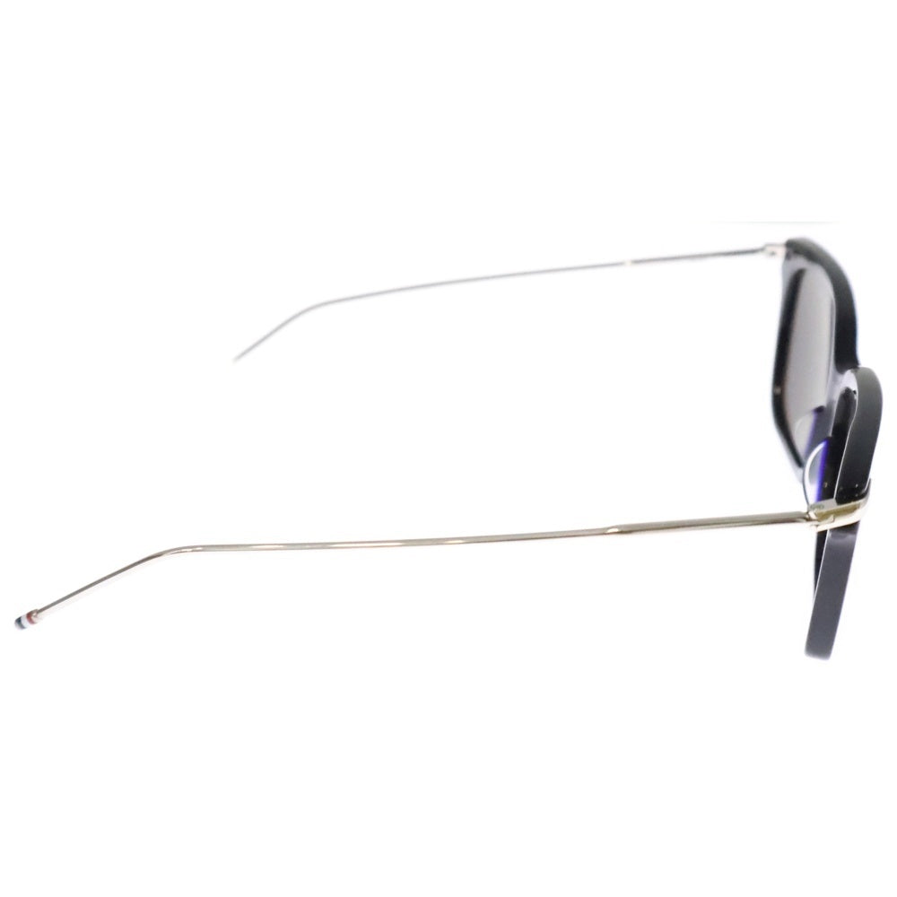 THOM BROWNE(トムブラウン) カラーレンズ ウェリントンフレーム サングラス アイウェア メガネ 眼鏡 ネイビー/シルバー TB-701