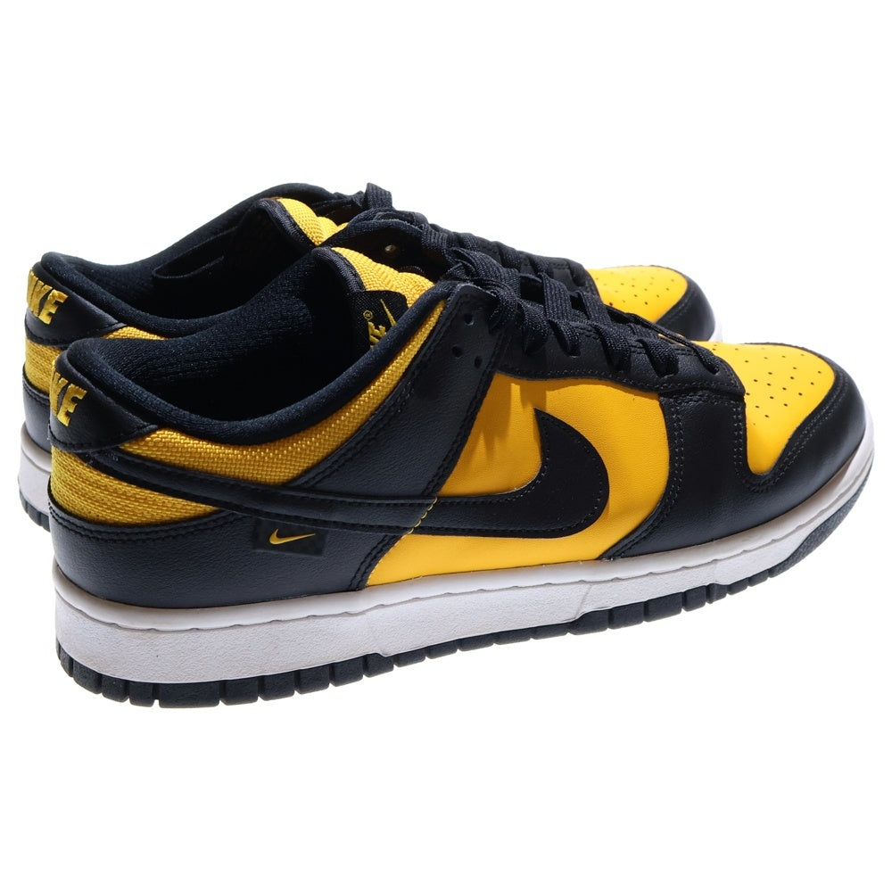 Nike Dunk Low Black University Gold ナイキ ダンク ロー ブラック ユニバーシティゴールド NIKE(ナイキ) DUNK LOW ダンクロー ユニバーシティゴールド ローカット