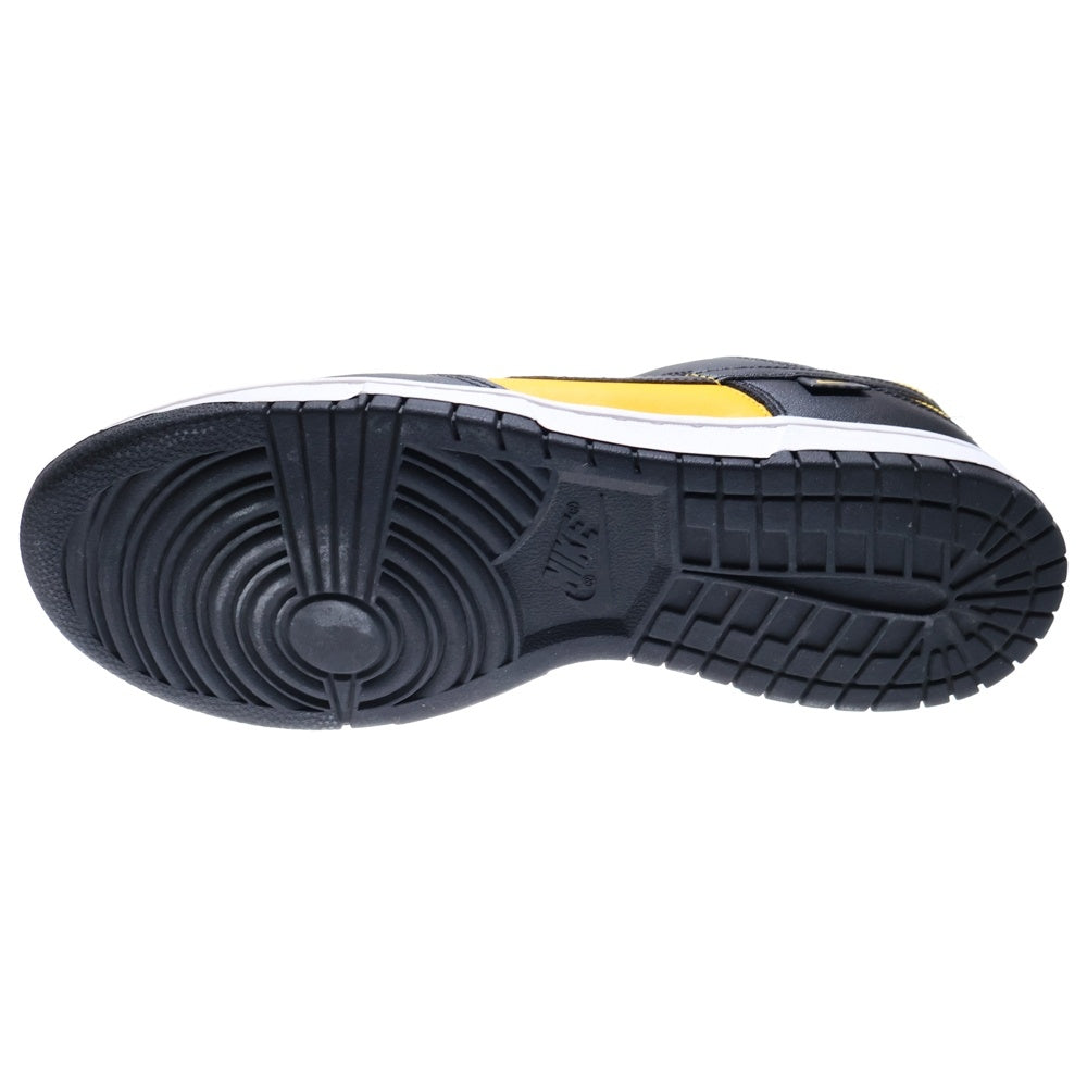 NIKE(ナイキ) DUNK LOW ダンクロー ユニバーシティゴールド ローカットスニーカー ブラック/イエロー US9.5/27.5cm FZ4618-001