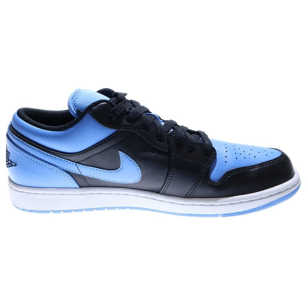 NIKE(ナイキ) AIR JORDAN 1 LOW UNIVERSITY BLUE エアジョーダン1 ローカットスニーカー シューズ ユニバーシティブルー ブラック/ブルー US10.5/28.5cm 553558-041