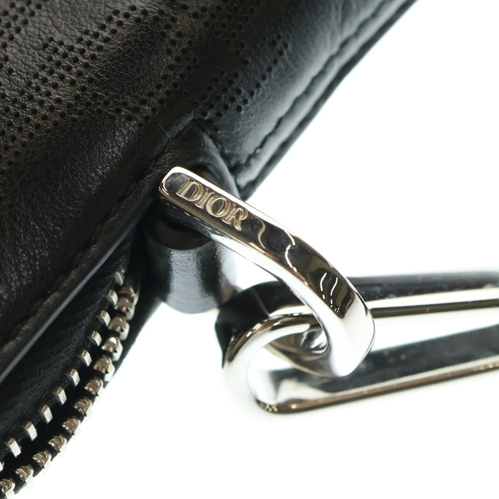 DIOR(ディオール) ギャラクシー オブリークトロッター クラッチバッグ ネイビー