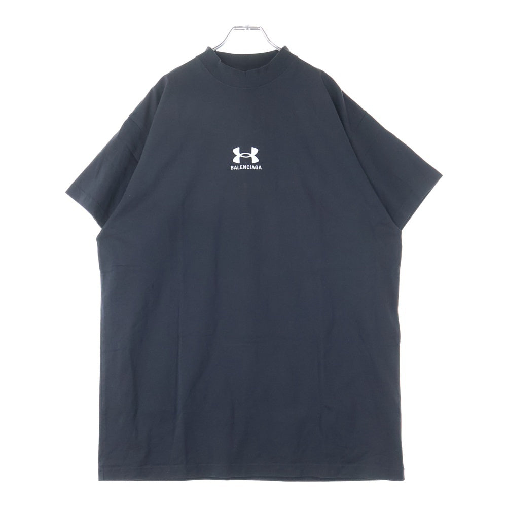 BALENCIAGA(バレンシアガ) ×UNDER ARMOR Logo Tee アンダーアーマー 半袖Tシャツ ブラック 787349 TRVB7