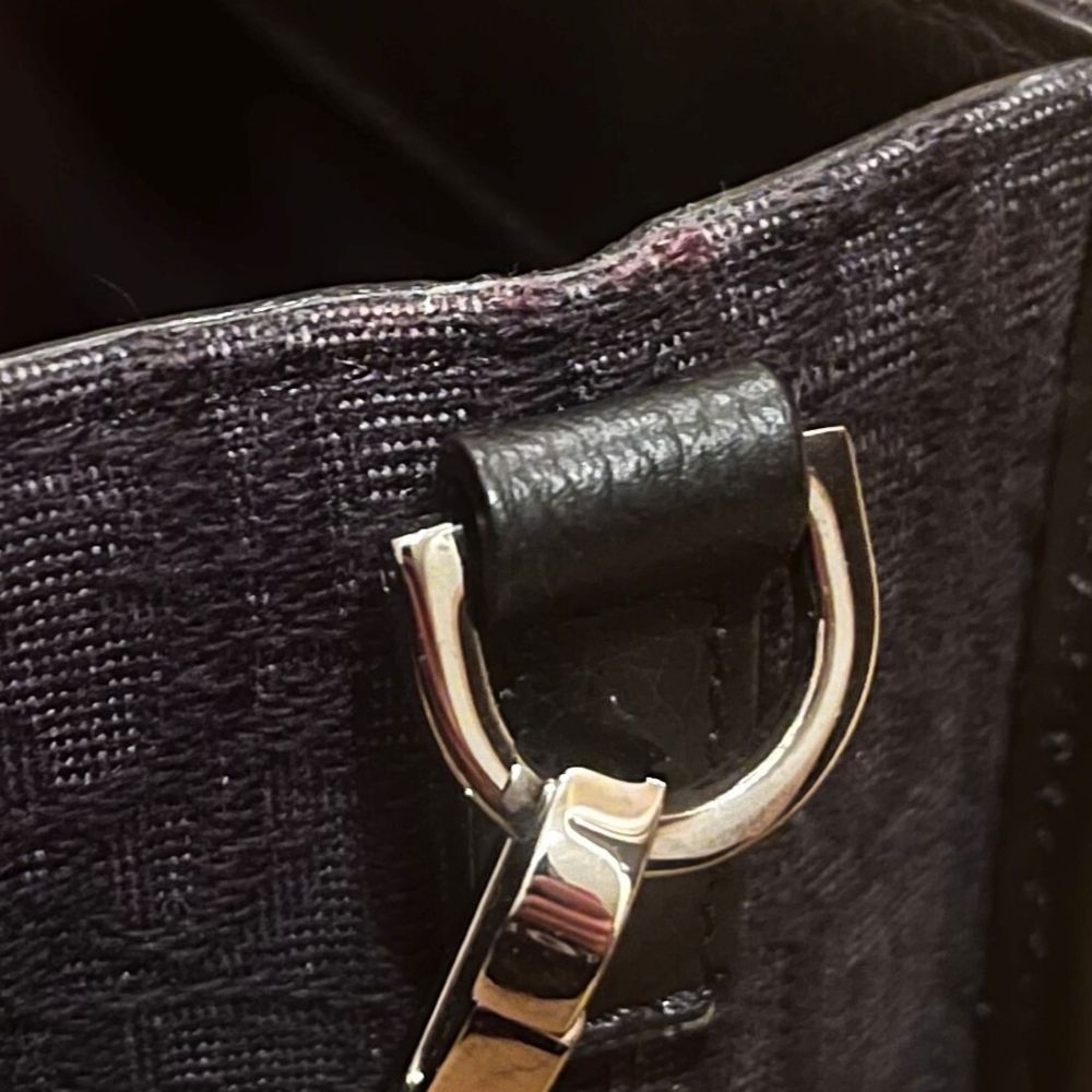 DIOR(ディオール) Safari サファリ ノースサウス 2ウェイ ハンドバッグ ショルダーバッグ ネイビー レディース