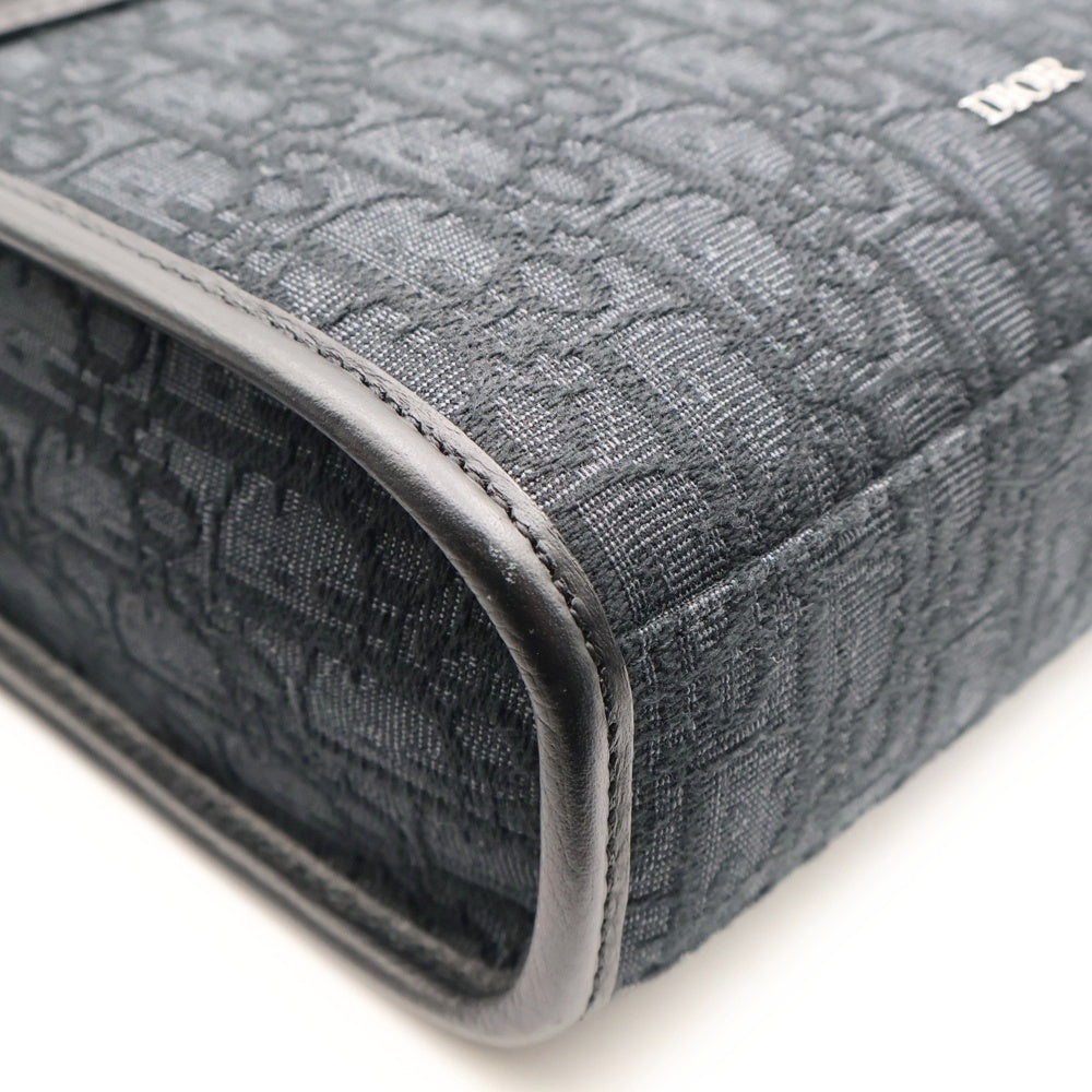 DIOR(ディオール) Safari サファリ ノースサウス 2ウェイ ハンドバッグ ショルダーバッグ ネイビー