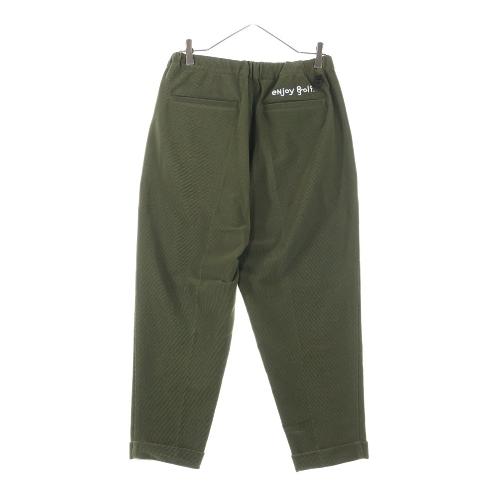 8G SHOOT(エイジシュート) HIGH TENSION CORDUROY CENTER PRESS PANTS ハイテンション コーデュロイ センタープレス パンツ カーキ 8G25-001