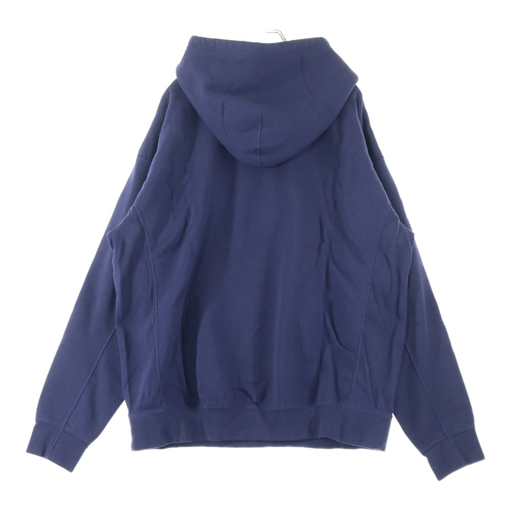 8G SHOOT(エイジシュート) golf PRINT SWEAT HOODIE ゴルフ ロゴプリント スウェットプルオーバーパーカー ネイビー 8G24-030