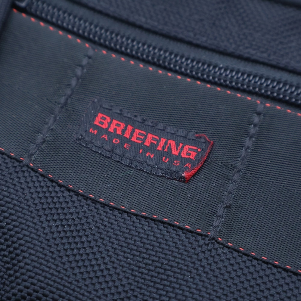 BRIEFING(ブリーフィング) TRIP CASE L ロゴパッチ トリップ パスポートケース ブラック BRM181617010001