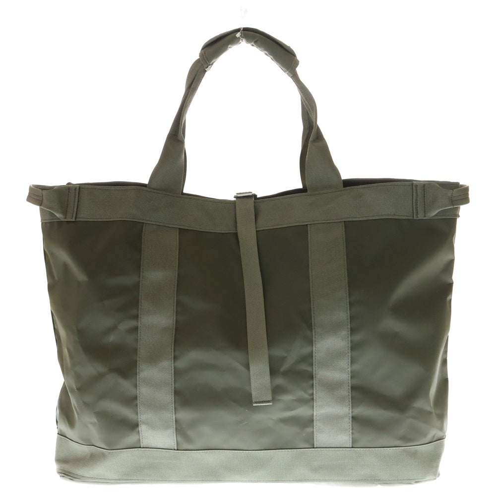 THE NORTH FACE(ザノースフェイス) BC GEAR TOTE L ロゴプリント ソフトラゲージ ギア トートバッグ カーキ NM81463