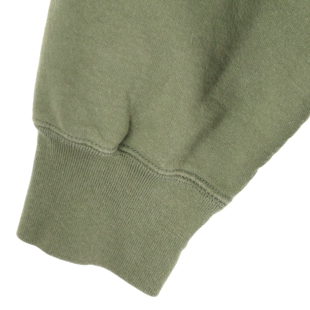 SUPREME(シュプリーム) 21AW ×WTAPS Crewneck ダブルタップス ロゴプリント クルーネックスウェット トレーナー カーキ