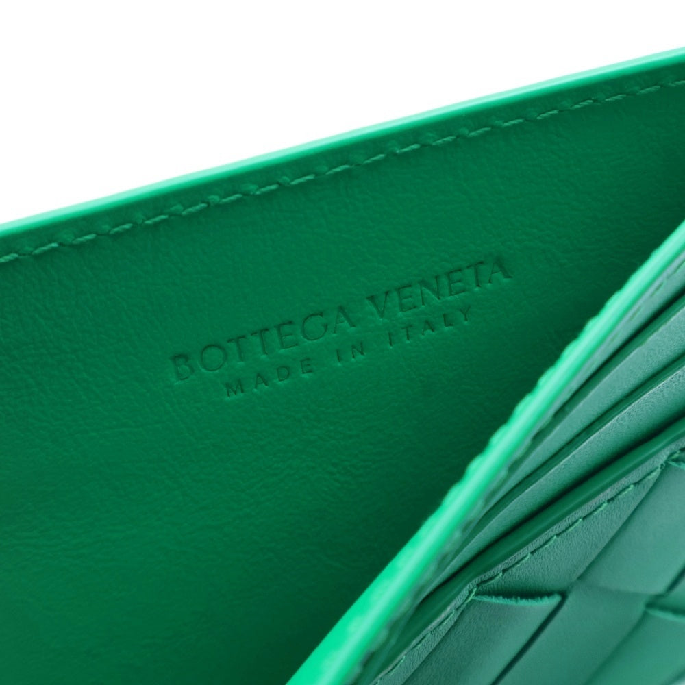 BOTTEGA VENETA(ボッテガヴェネタ) イントレチャート クレジット カードケース グリーン 635042