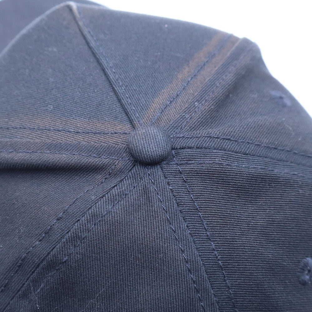 DSQUARED2(ディースクエアード) ロゴ刺?ベースボールキャップ 帽子 ブラック