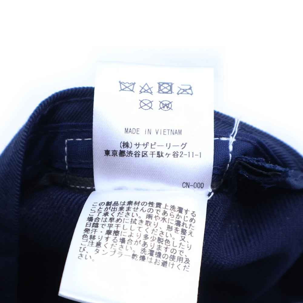 RHC Ron Herman(アールエイチシー ロンハーマン) フェルトロゴ ベースボールキャップ 帽子 ネイビー 3021000072