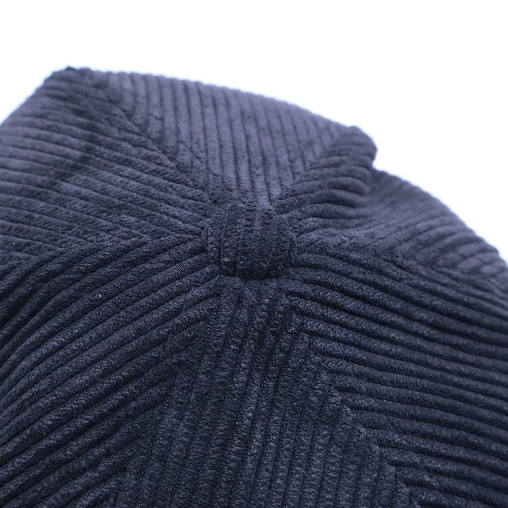 BRIEFING(ブリーフィング) ロゴ コーデュロイ キャップ 帽子 ブラック BRG223M89