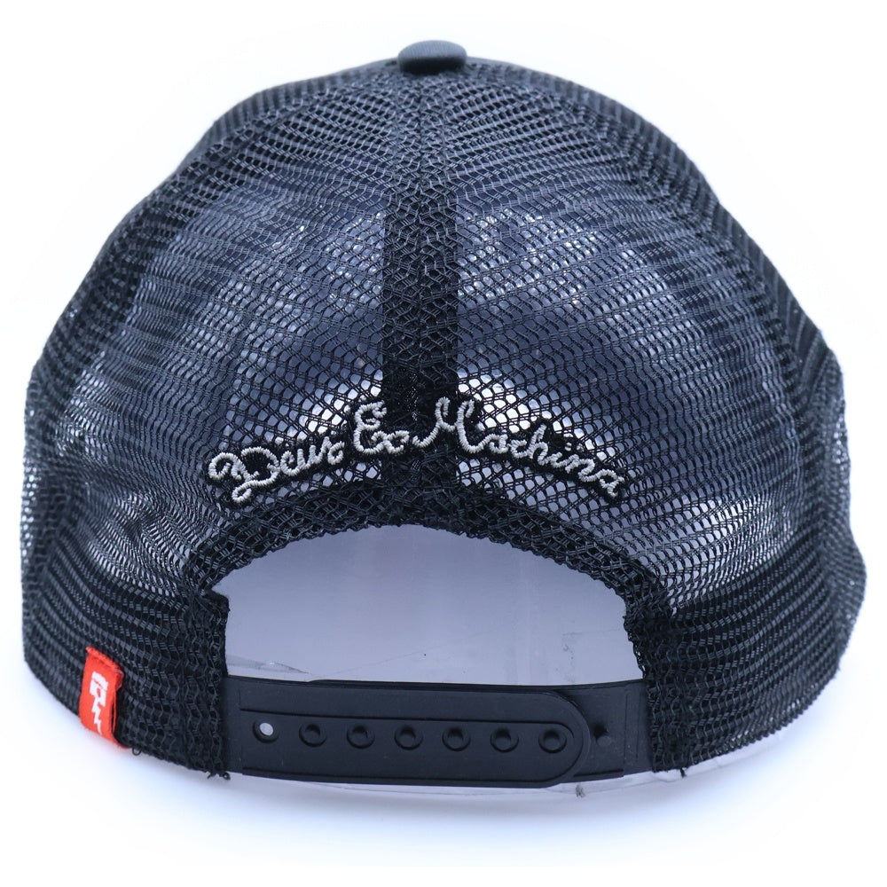 DEUS EX MACHINA(デウスエクスマキナ) ロゴ トラッカーキャップ 帽子 ブラック