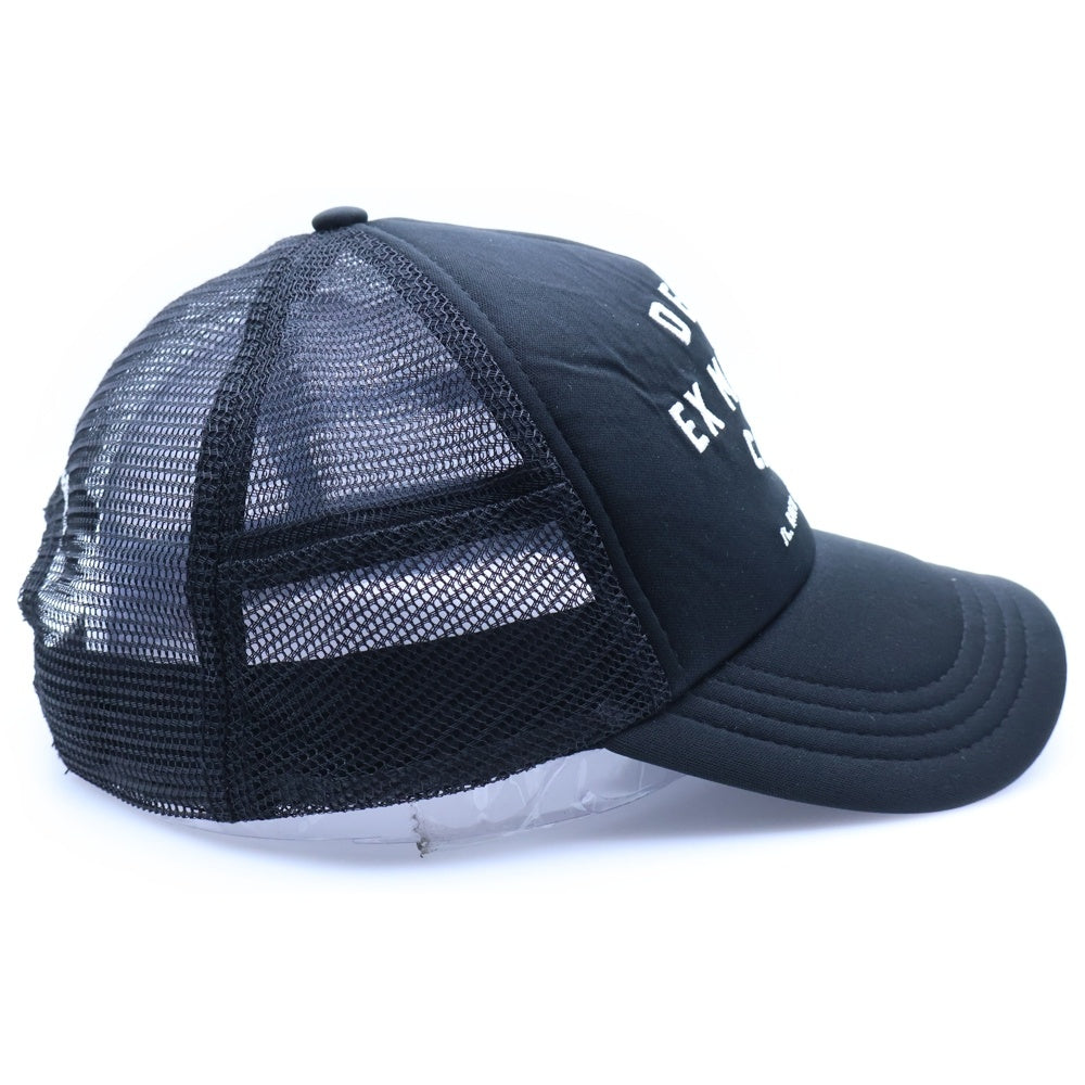 DEUS EX MACHINA(デウスエクスマキナ) ロゴ トラッカーキャップ 帽子 ブラック