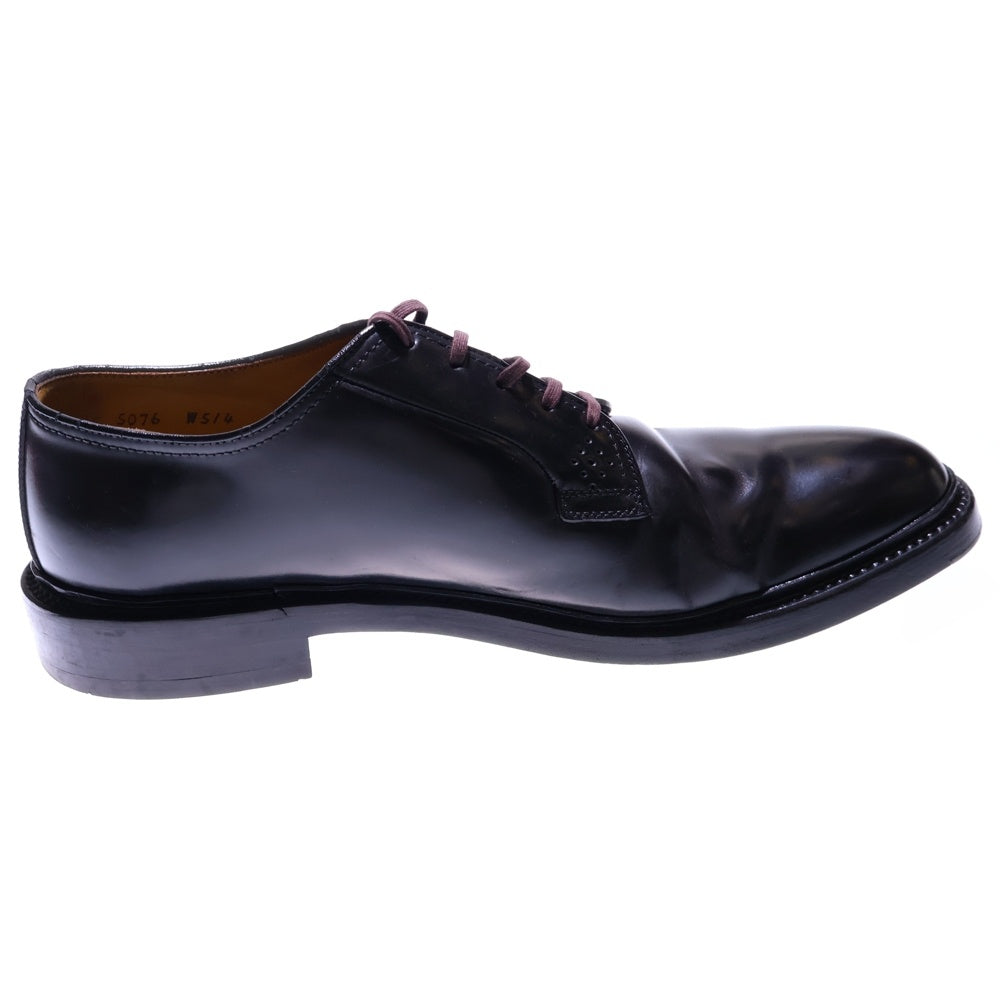 REGAL(リーガル) 水染めシェルコードバン レザーローカットシューズ ブラック W514