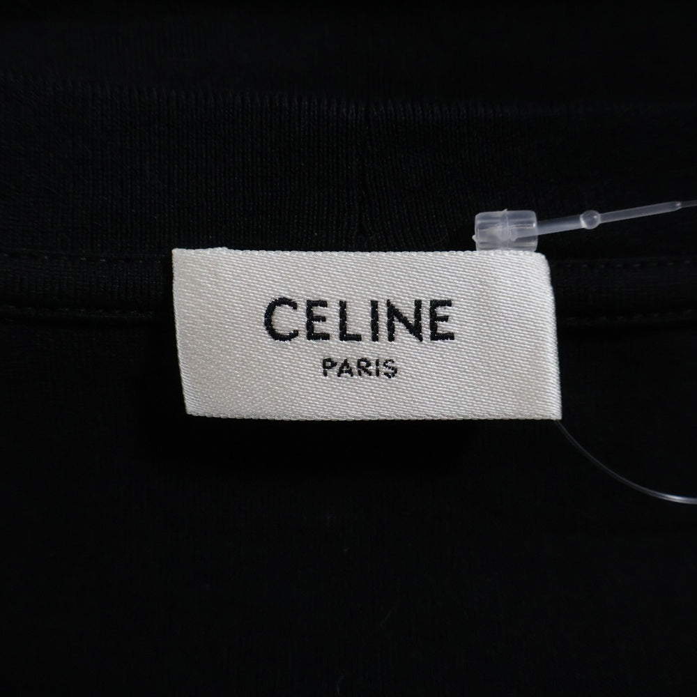 CELINE(セリーヌ) 22AW I AM THE BOY プリント クルーネック 半袖Tシャツ カットソー ブラック 2X44F671Q