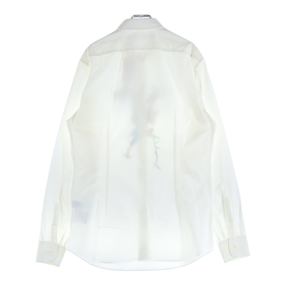 OFF-WHITE(オフホワイト) 20AW Pascal skeleton shirt パスカル スケルトン プリント 長袖シャツ ホワイト OMGA138F20FAB002