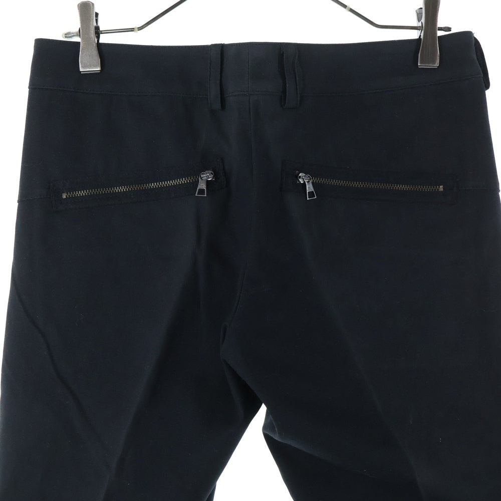 Neil Barrett(ニール バレット) 裾ジップ ナイロンカーゴパンツ ブラック NPA51A37