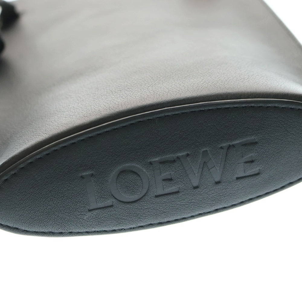 LOEWE(ロエベ) アナグラム ダイスポケット クラシックカーフ レザー ショルダーバッグ ブラック C630R12X01