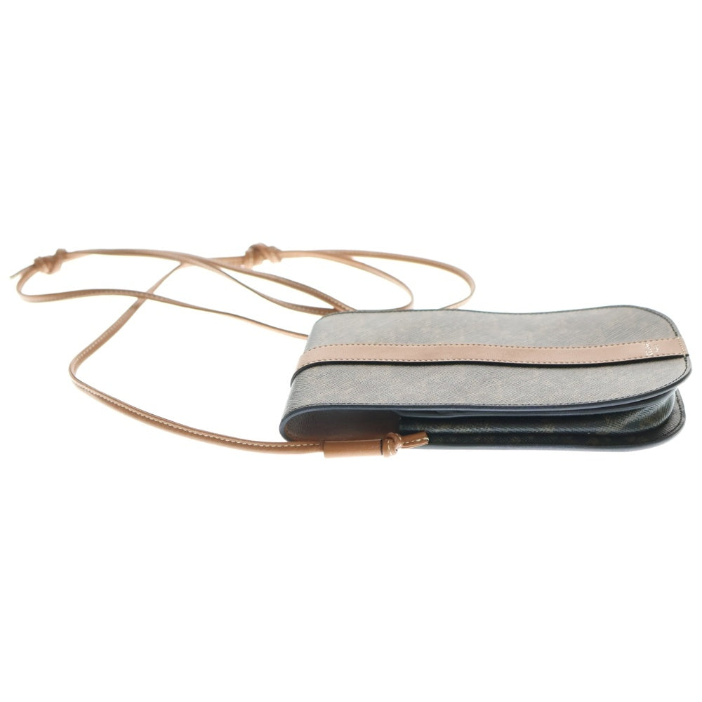 CELINE(セリーヌ) トリオンフ モバイル フォンショルダー ポーチ バッグ ブラウン 10H742DCH