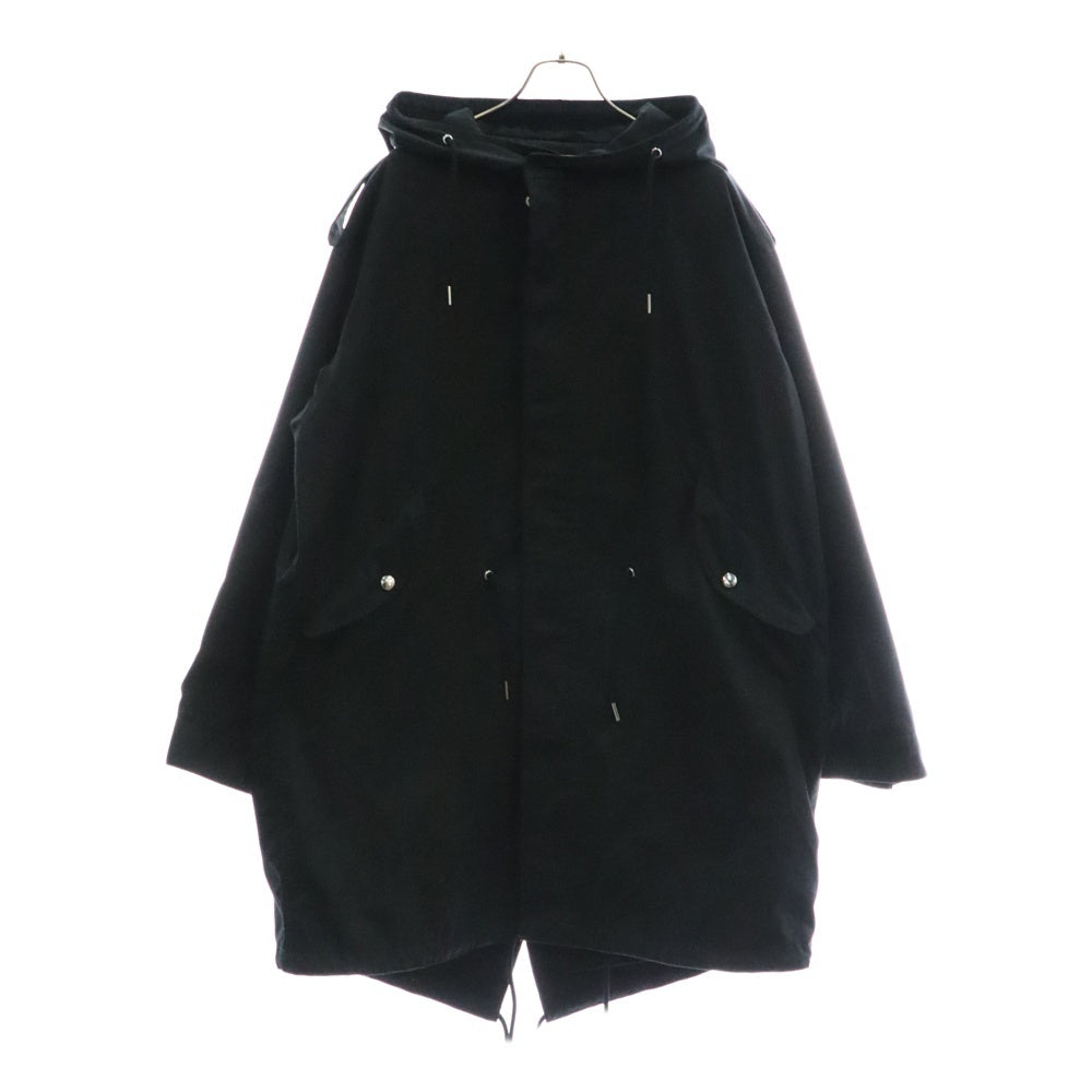 CELINE(セリーヌ) 24SS テクニカルコットン ジップアップ モッズコート ブラック 2W20C004N.38NO