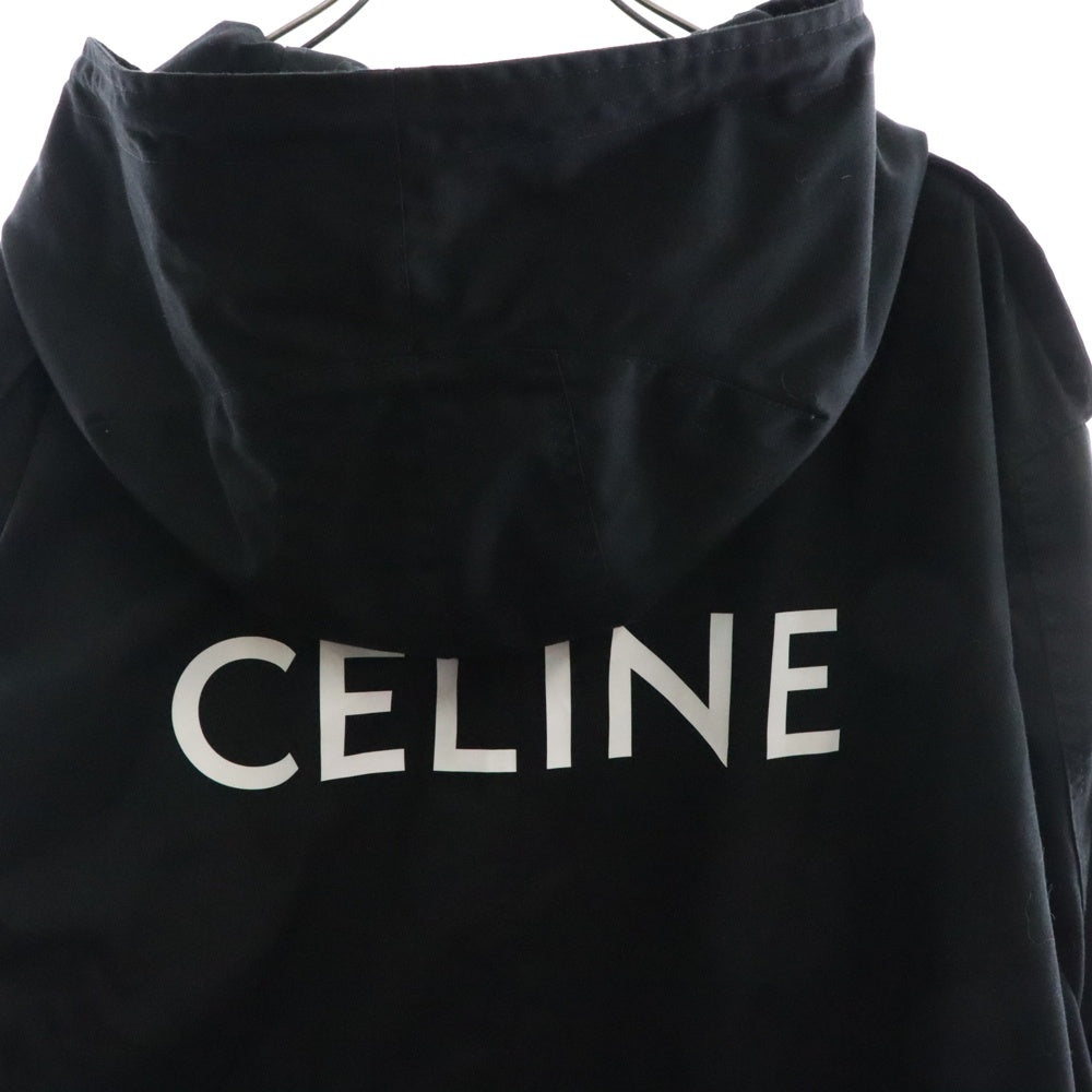 CELINE(セリーヌ) 24SS テクニカルコットン ジップアップ モッズコート ブラック 2W20C004N.38NO