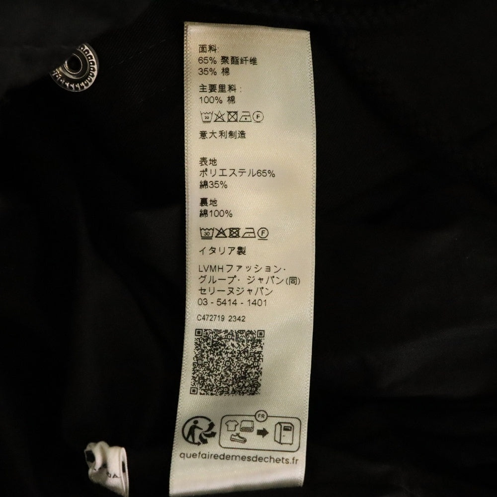 CELINE(セリーヌ) 24SS テクニカルコットン ジップアップ モッズコート ブラック 2W20C004N.38NO