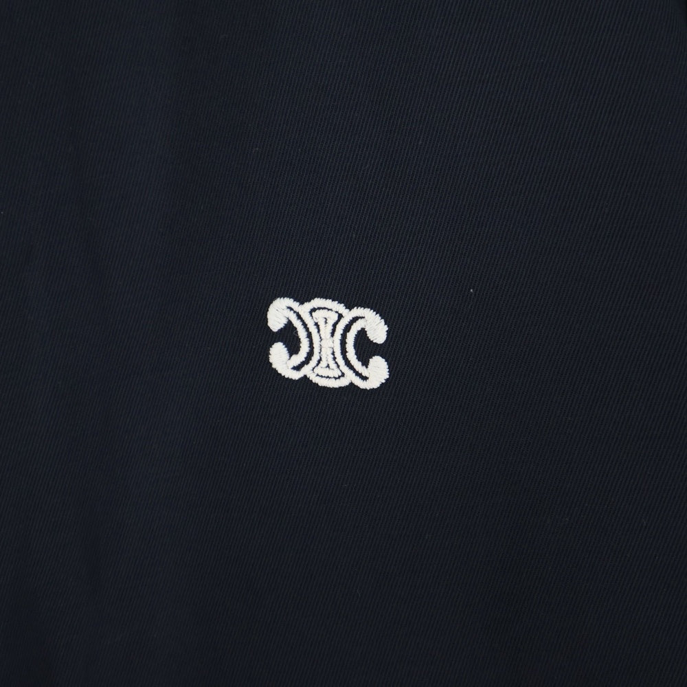 CELINE(セリーヌ) 24AW トリオンフ ジップアップ クラシック ジャケットネイビー 2W47B585X.07MR