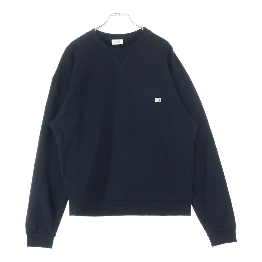 CELINE(セリーヌ) トリオンフ ルーズ スウェットトレーナー ブラック RY01O670Q 38AW