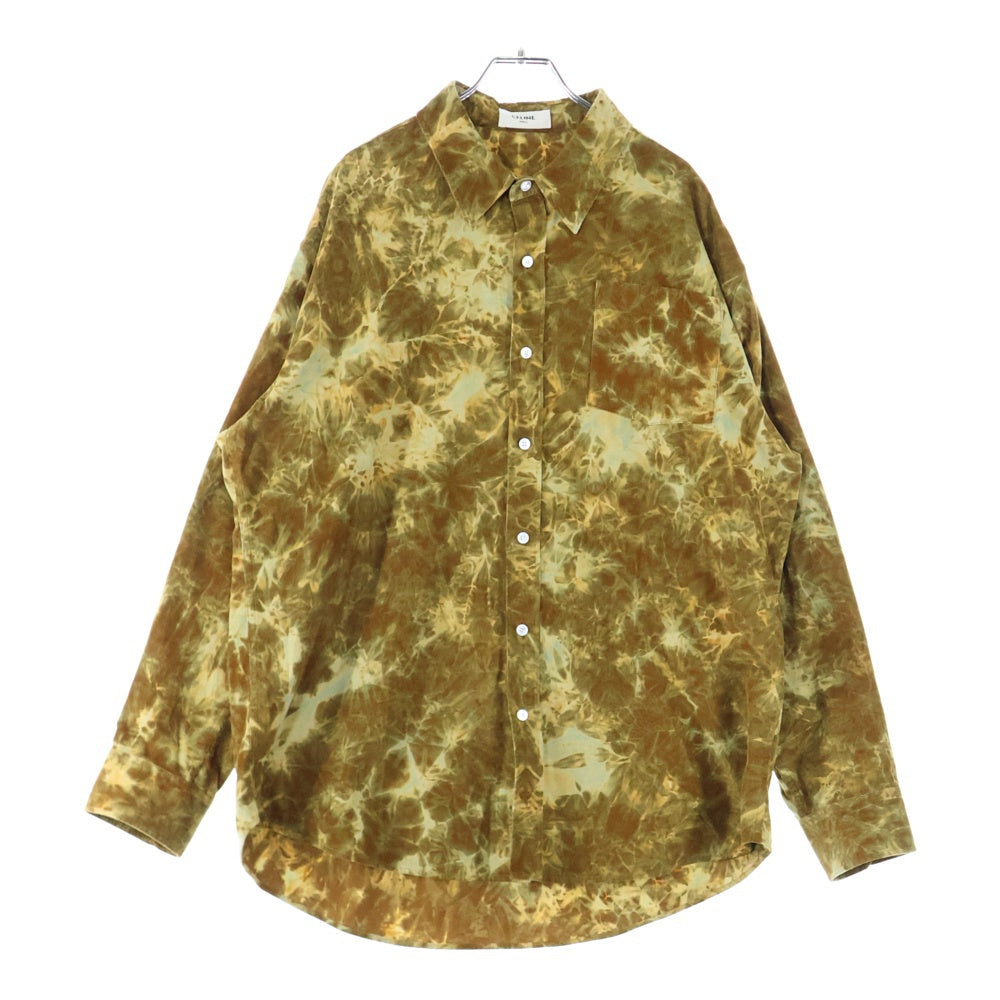 CELINE(セリーヌ) 22SS サンセット コーデュロイ長袖シャツ ブラウン 2C718407Q