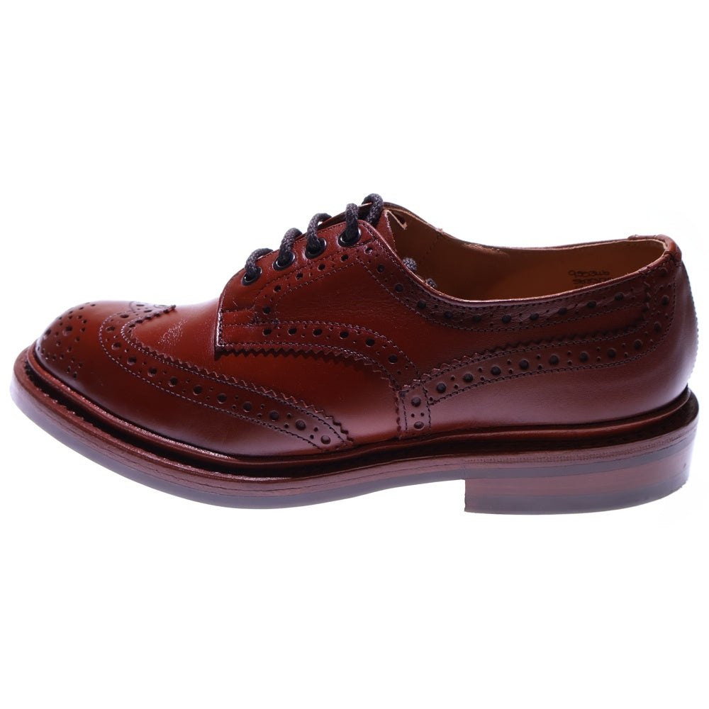 Tricker's(トリッカーズ) BOURTON バートン ウイングチップ レザーローカットシューズ ブラウン 5633139