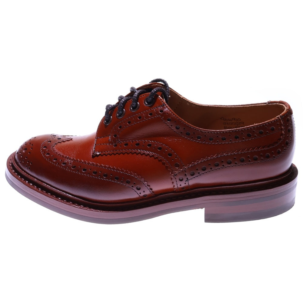 Tricker's(トリッカーズ) BOURTON バートン ウイングチップ レザーローカットシューズ ブラウン S633139
