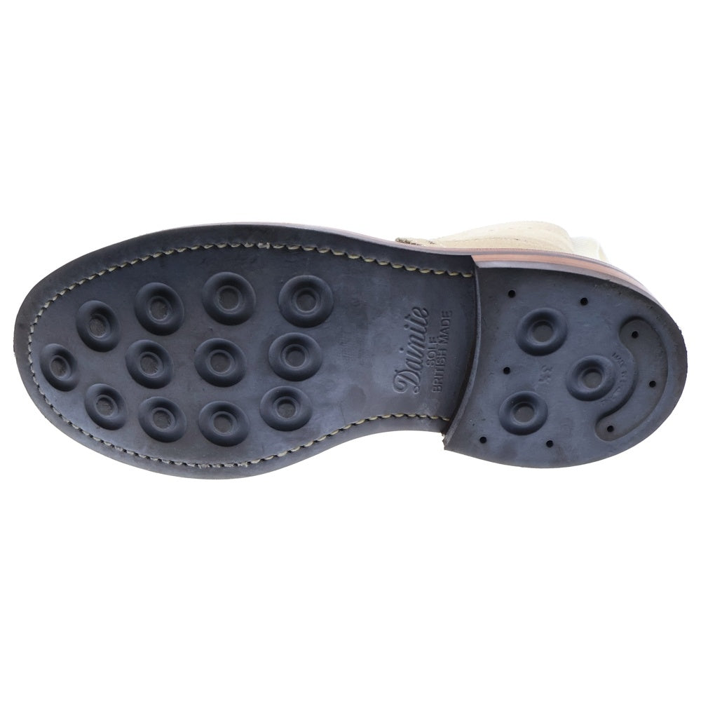 Tricker's(トリッカーズ) ウイングチップ スウェード カントリーブーツ レースアップ ベージュ 2508119