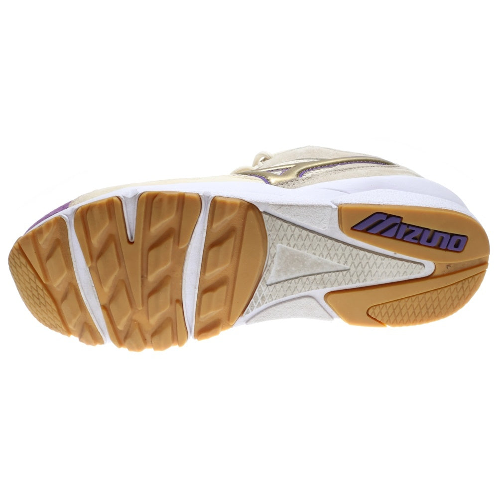 MIZUNO(ミズノ) SKY MEDAL FOOTPATROL スカイメダル フットパトロール ローカットスニーカー ホワイト/パープル US10.5/28.5cm D1GD183052