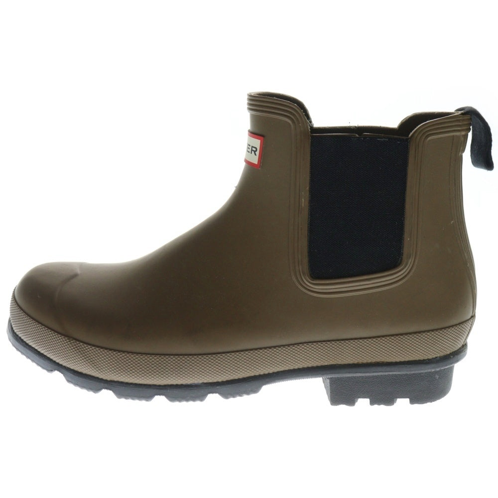 HUNTER(ハンター) ORG CHELSEA DARK SOLE RMA チェルシー ダークソール サイドゴア レインブーツ ベージュ MFS9021RBS