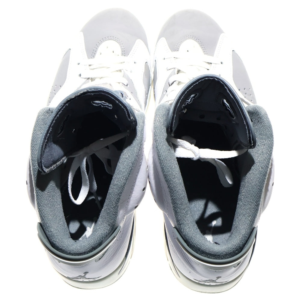 NIKE(ナイキ) AIR JORDAN 6 RETRO COOL GREY エアジョーダン6 クールグレー ハイカットスニーカー グレー/ホワイト US10.5/28.5cm CT8529-100