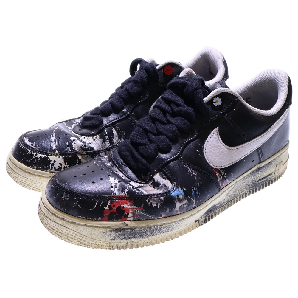 NIKE(ナイキ) ×PEACEMINUSONE AIR FORCE 1 LOW PARA NOISE ピースマイナスワン エアフォース1 パラノイズ ローカットスニーカー ブラック US10.5/28.5cm AQ3692-001