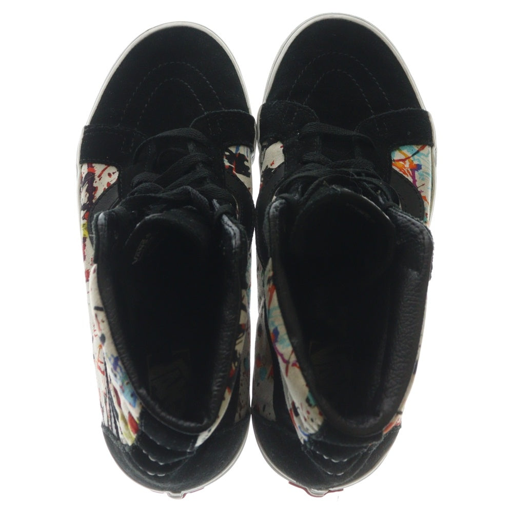VANS(ヴァンズ) SK8-Hi REISSUE PAINT SPLATTER スケート ペイントスプラッター ハイカットスニーカー ブラック/ホワイト US10/28cm VN0A2XSBM0U
