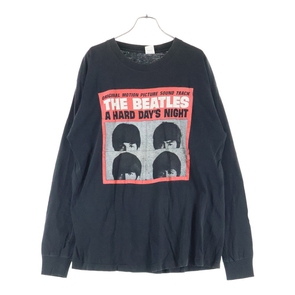 VINTAGE(ヴィンテージ) 90S A HARD DAY'S NIGHT L/S TEE VINTAGE ア ハードデイズ ナイト 長袖Tシャツ ロンT ヴィンテージ ブラック
