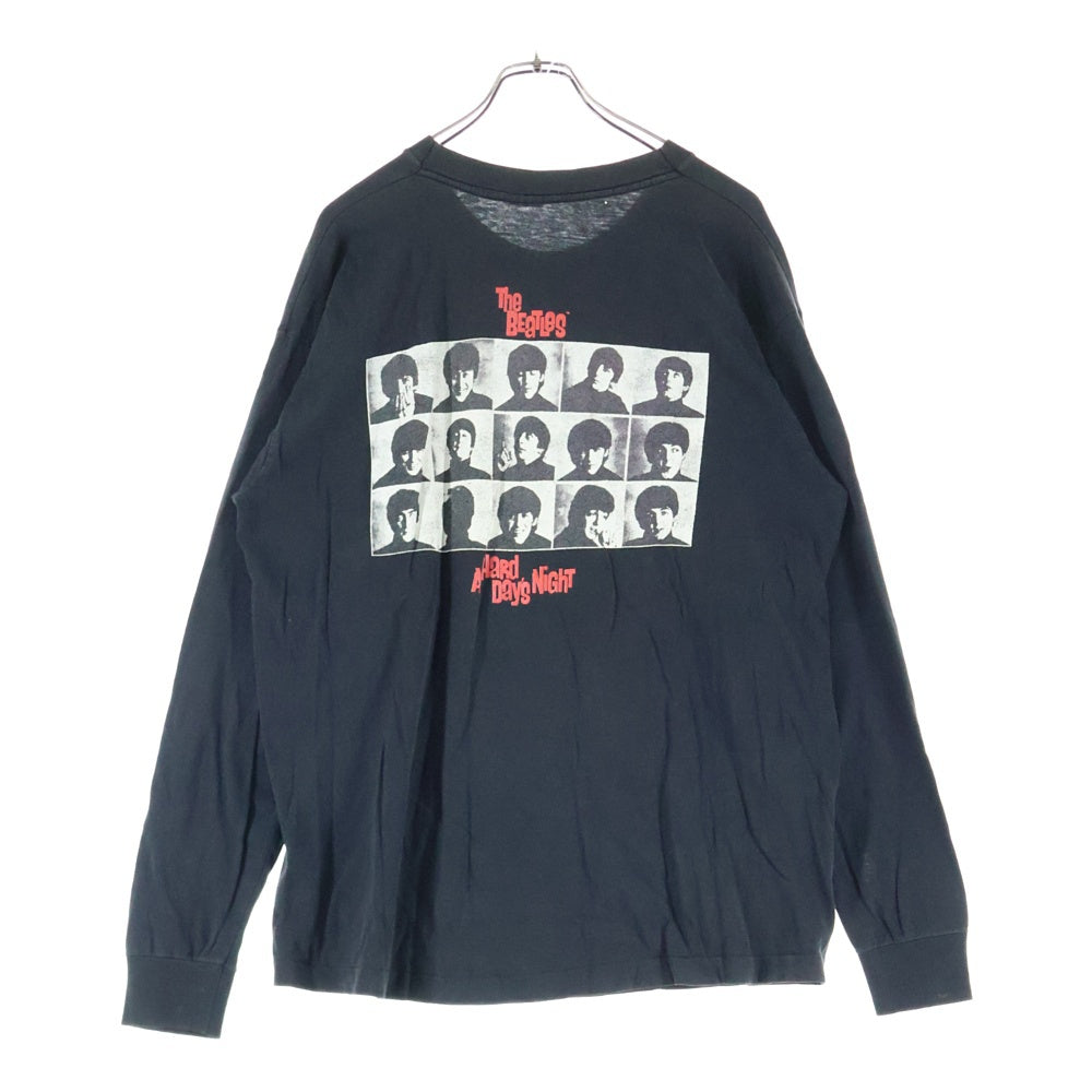 VINTAGE(ヴィンテージ) 90S A HARD DAY'S NIGHT L/S TEE VINTAGE ア ハードデイズ ナイト 長袖Tシャツ ロンT ヴィンテージ ブラック